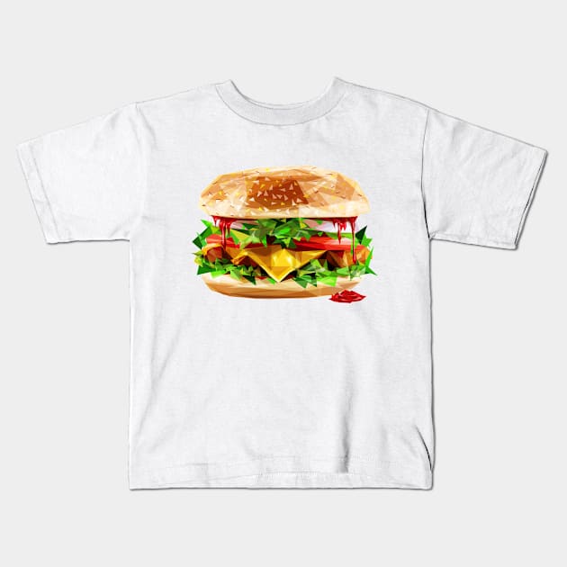 Burger Kids T-Shirt by dmitryb1